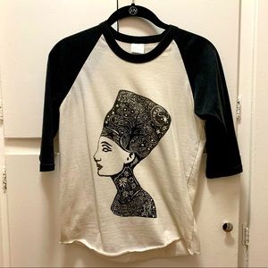 BLACK FLAMINGO | vintage baseball tee
